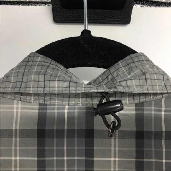 Lululemon Men’s grey plaid freestyle windbreaker Medium - Picture 11 of 14